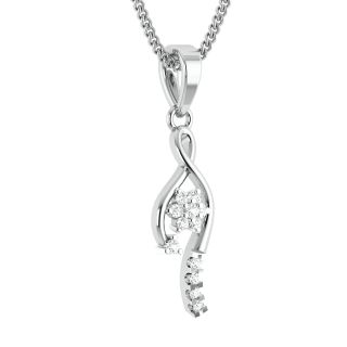 Andrya Round Diamond Office Wear Pendant